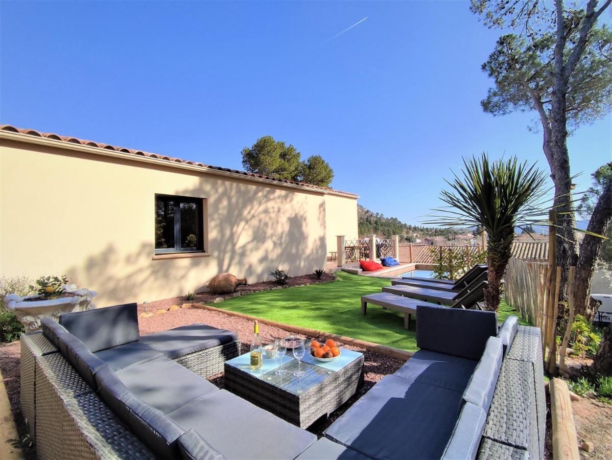 Villa Entiere Bellevue - Balneo - Piscine - Clim Montséret Zewnętrze zdjęcie